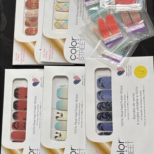 Color Street Nail Polish Strips - Halloween and Winter Collection